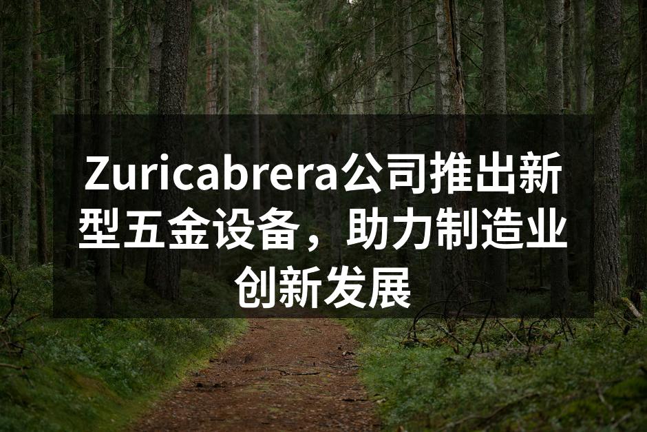 Zuricabrera新型五金设备展示